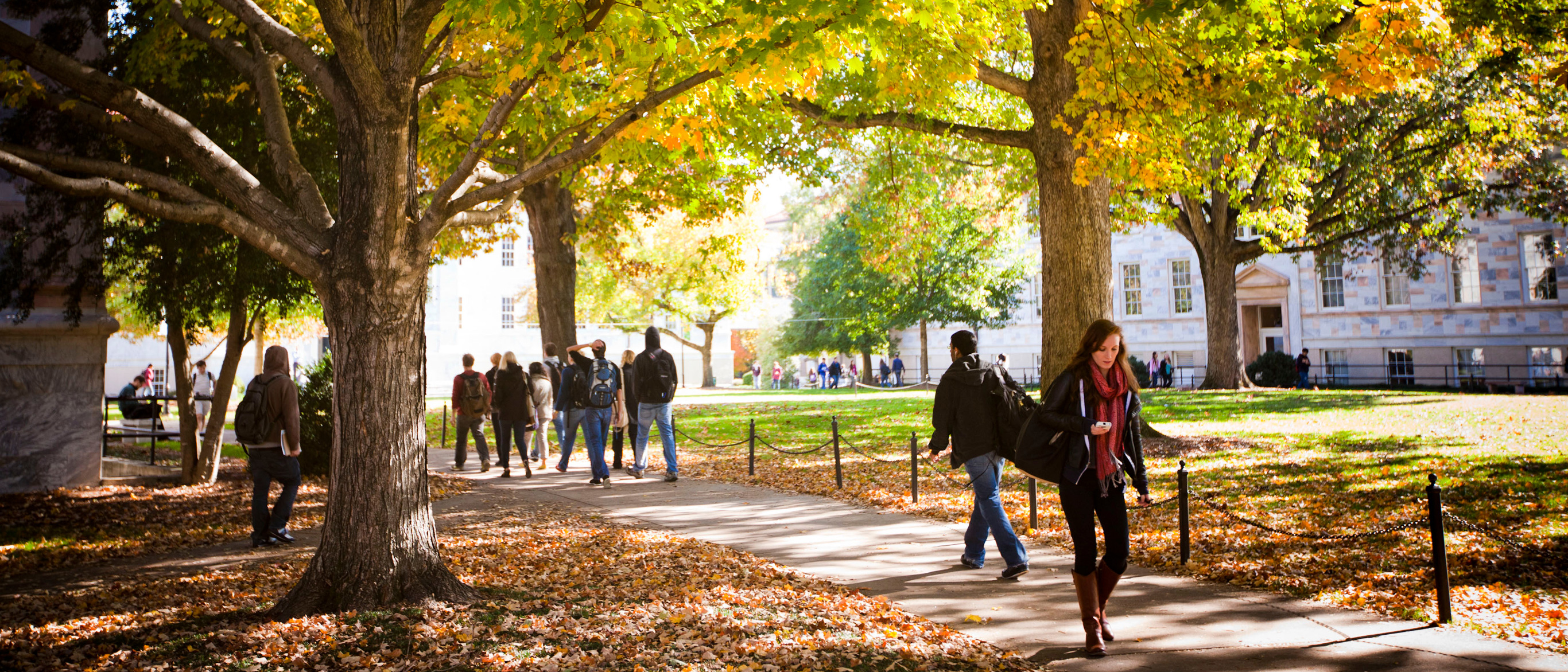 Autiumn day on Emory's Atlanta campus