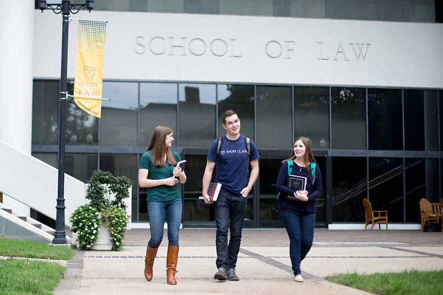 students outside law school