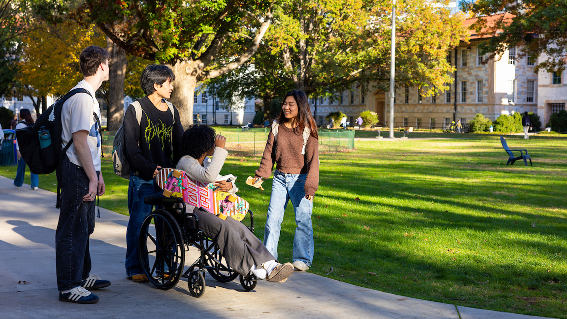Student Celebrating Admission
