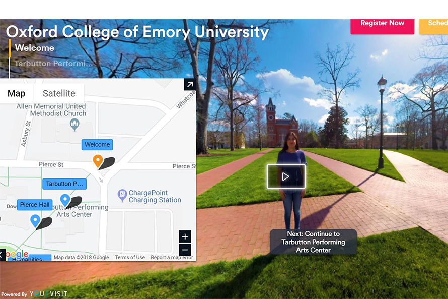 Virtual visit of Oxford campus